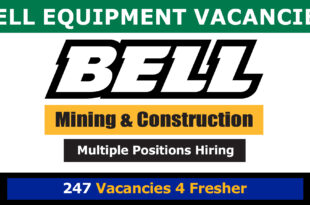 Bell Equipment Vacancies