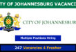 City of Johannesburg Vacancies
