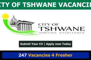 City of Tshwane Vacancies