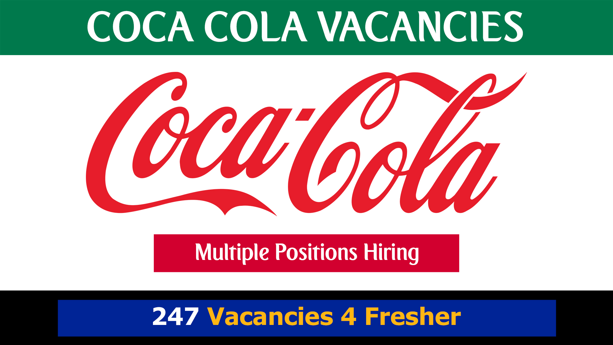 Coca Cola Vacancies