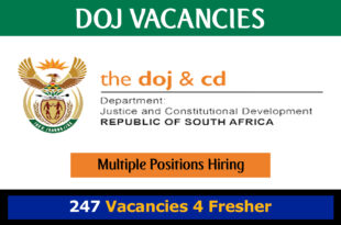 DOJ Vacancies