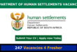 Department of Human Settlements Vacancies
