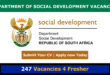 Department of Social Development Vacancies
