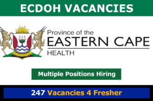 ECDOH Vacancies
