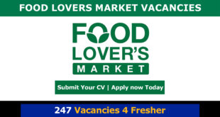 Food Lovers Market Vacancies