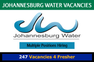 Johannesburg Water Vacancies