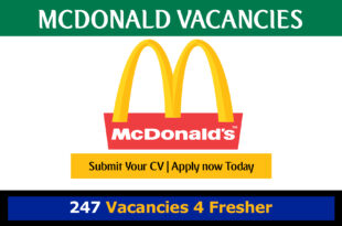 McDonald Vacancies