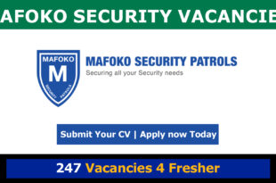 Mafoko Security Vacancies