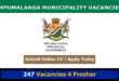 Mpumalanga Municipality Vacancies