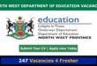 North West Department of Education Vacancies