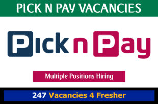 Pick n Pay Vacancies