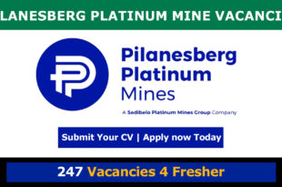 Pilanesberg Platinum Mine Vacancies