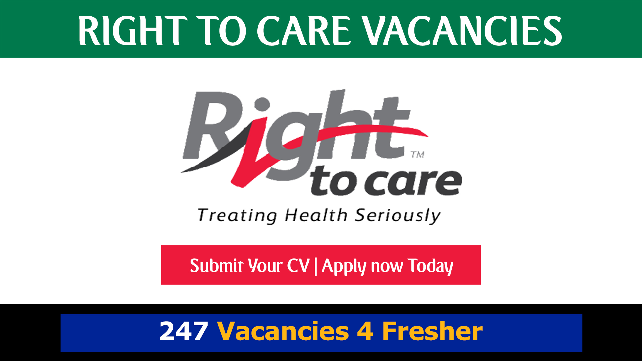 Right to Care Vacancies