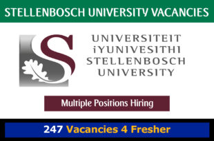 Stellenbosch University Vacancies