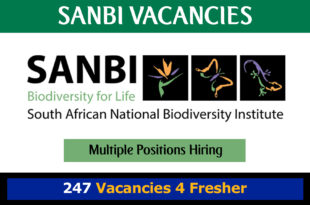SANBI Vacancies