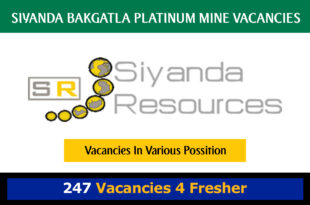Siyanda Bakgatla Platinum Mine Vacancies
