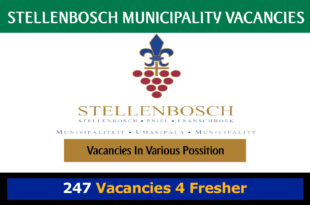 Stellenbosch Municipality Vacancies