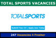 Total Sports Vacancies
