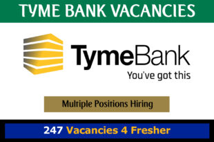 Tyme Bank Vacancies