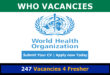 Who Vacancies